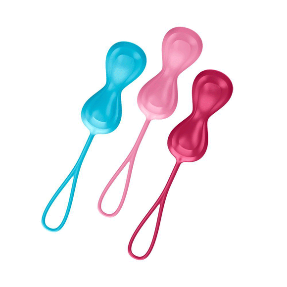 Satisfyer Power Love Balls 3 Weight Kegel Training Set Pelvic Floor Exercise Kit