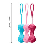 Satisfyer Power Love Balls 3 Weight Kegel Training Set Pelvic Floor Exercise Kit