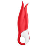 Satisfyer Power Flower Clitoral Vibrator Red Flutter Petals Pleasure USB Sex Toy