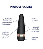 Satisfyer Pro 3 + Air Wave Pulse Stimulator Vibration Clitoral Massager Sex Toy