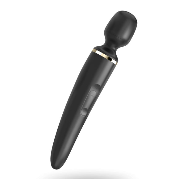 Satisfyer Wand-er Woman Body Wand Massager Vibrator Black Magic Clitoral Sex Toy