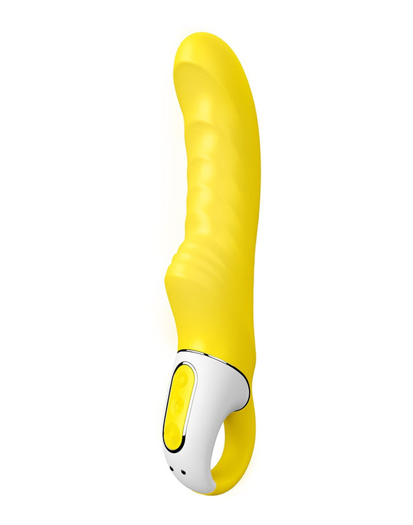 Satisfyer Yummy Sunshine Vibrator Yellow G-Spot Orgasm Fun USB Sex Toy