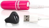 Screaming O Charged Vooom Pink Remote Control Bullet Vibe USB Sex Toy