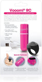 Screaming O Charged Vooom Pink Remote Control Bullet Vibe USB Sex Toy