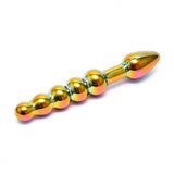 Rimba Sensual Glass Laila Anal Probe Multi Colour Dildo Plug Sex Toy