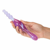 Seven Creations EX Smoothy Prober Translucent Purple Jelly Anal Beads P Spot Massager Dildo Sex Toy