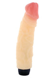 Seven Creations Realistic Rubber Penis Vibrator 8" Classic Twist Speed Pleasure Cock Vibe Massager Sex Toy