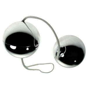 Seven Creations Vibratone Silver Duo Jiggle Balls Internal Pleasure Massage Kegel Orgasm Training