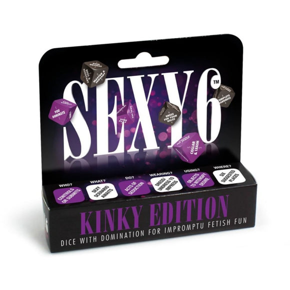 Sexy 6 Dice Game Kinky Edition Combination Scenario Roll Play Couples Fun