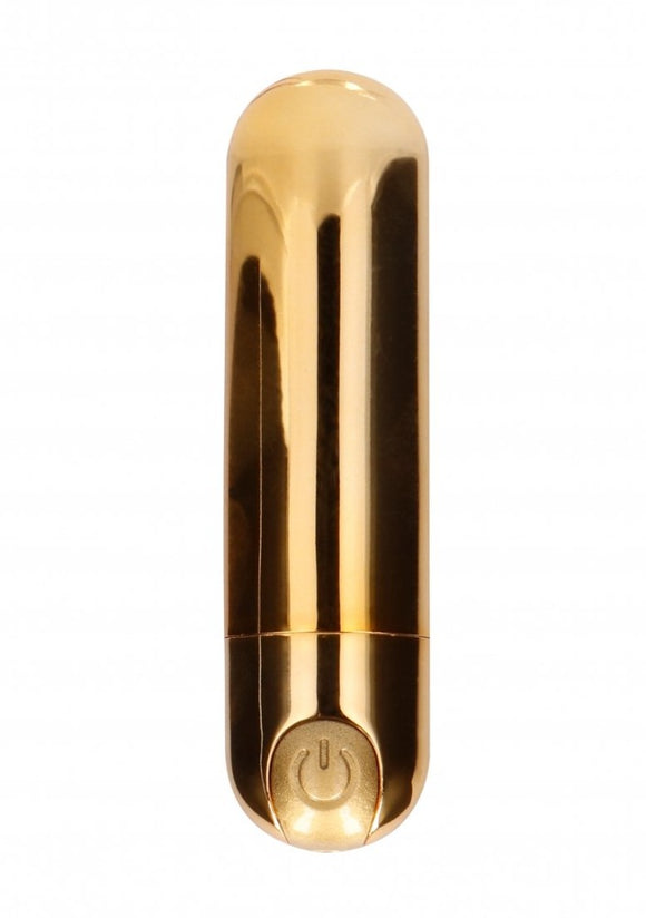 Shots 7 Speed Gold Bullet Vibrator USB Rechargeable Chic Mini Sex Toy