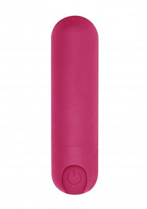 Shots 7 Speed Pink Bullet Vibrator USB Rechargeable Chic Mini Sex Toy