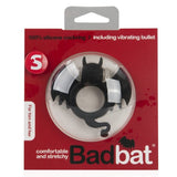 Bad Bat Vibrating Cock Ring Bullet Penis Erection Band Goth Couples Sex Toy