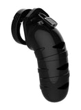 Shots Man Cage #05 Black Male Chastity 5.5" Cock Cage Lock Device Penis Bondage BDSM Fetish