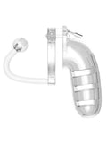 Man Cage #12 Transparent Male Chastity Clear Cock Cage Anal Plug Penis Bondage