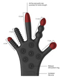 Shots Fist It Silicone Stimulation Glove Rubber Dildo Hand 5 Finger Anal Pegging Sex Toy