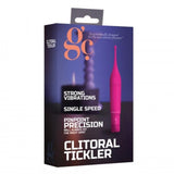 GC Pink Clitoral Tickler Pinpoint Single Speed Clit Vibrator Wild Orgasm Fun Sex Toy