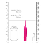 GC Pink Clitoral Tickler Pinpoint Single Speed Clit Vibrator Wild Orgasm Fun Sex Toy