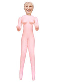 Greedy Gilf Granny Blow up Mature Inflatable Love Doll Sex Toy Stag Do
