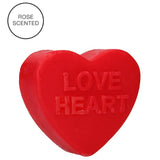 Love Heart Soap Bar Sexy Suds Romantic Bath Shower Valentines Day Gift