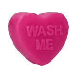 Wash Me Heart Love Soap Bar Rose Sexy Bath Suds Shower Fun Gift