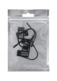 Male Chastity Man Cage Spare Black Locks Single Use Unique ID Number Pack of 5