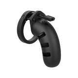 Man Cage #21 Black 4.5" Chastity Cock Lock Device Penis Bondage Fetish BDSM