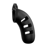 Man Cage #21 Black 4.5" Chastity Cock Lock Device Penis Bondage Fetish BDSM