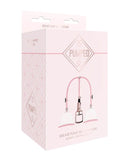 Shots Toys Pumped Breast Pump Set Rose Gold Enlargement Vacuum Cups Medium Bust Developer