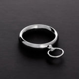 Shots Stainless Steel Donut Cock Ring with O-Ring Penis Bondage Play