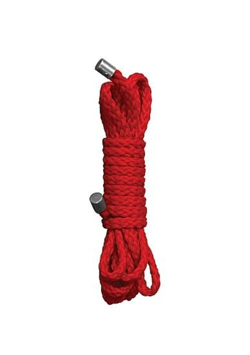 Ouch! 1.5m Kinbaku Red Mini Rope Shibari Japanese Bondage Restraints