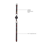 Ouch! Breathable Ball Mouth Gag Printed Traditional Tattoo Leather Straps Bondage
