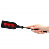 Ouch! Small Heart Riding Crop Spank Faux Leather S&M Bondage Play BDSM Gear
