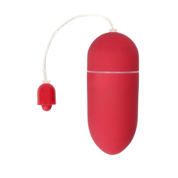 Vibrating Red Egg 10 Speed Waterproof Soft Mini Bullet Vaginal Vibrator Sex Toy