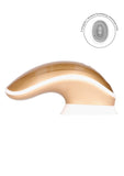 Twitch Innovation Hands Free Clit Suction Vibrator Tongue Orgasm Gold Oral Sex Toy