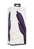 Vive Nilo Pinpoint Rotating G-Spot Rabbit Vibrator Purple Bunny Clitoral Sex Toy
