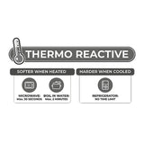 SilexD Premium Black Memory Silicone Medium Butt Plug Dual Density Thermal Anal Play Sex Toy