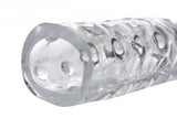 Size Matters 3" Clear Penis Enhancer Sleeve Extra Length Cock Sheath