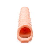 Size Matters 3" Penis Extender Sleeve Realistic Extra Length Girth Cock Sheath