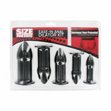 Size Matters Ease In Anal Dilator Kit 5 Butt Plug Hardcore Sex Gape Training Set