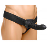 Size Matters Erection Assist Strap-On Dildo Hollow Realistic Penis Elastic Harness