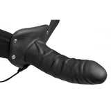 Size Matters Erection Assist Strap-On Dildo Hollow Realistic Penis Elastic Harness