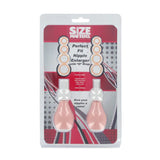 Size Matters Perfect Fit Erect Nipple Sucker Enlarger Bulb Pump Set Rubber Band Ring