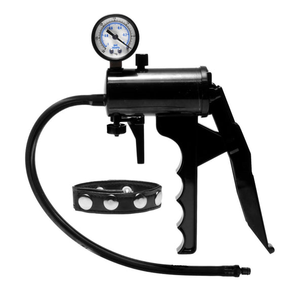 Size Matters Premium Pressure Gauge Hand Pump Hose Penis Enhancement