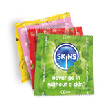 Skins Flavoured Condoms 12 Pack Assorted Mix Safe Sex Prophylactics