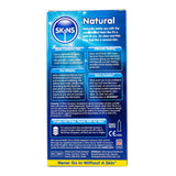 Skins Natural Premium Condoms 12 Pack Lubricated Latex Safe Sex Prophylactics