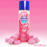 Skins Tasty Juicy Bubblegum Burst Flavour Water Based Lubricant Edible Vegan Natural Lube 130ml