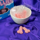 Pink Marshmallow Willies Penis Shape Candy Funny Rude Novelty Sweets