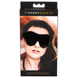 Sportsheets Soft Blindfold Black Eye Mask Sexy Sensory Fetish Play