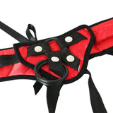 Sportsheets Sunrise Lace Corsette Strap-On Harness Adjustable Dildo Sex Belt