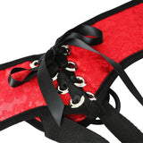 Sportsheets Sunrise Lace Corsette Strap-On Harness Adjustable Dildo Sex Belt